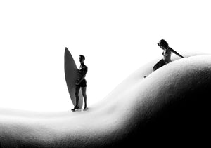 Surfer Couple